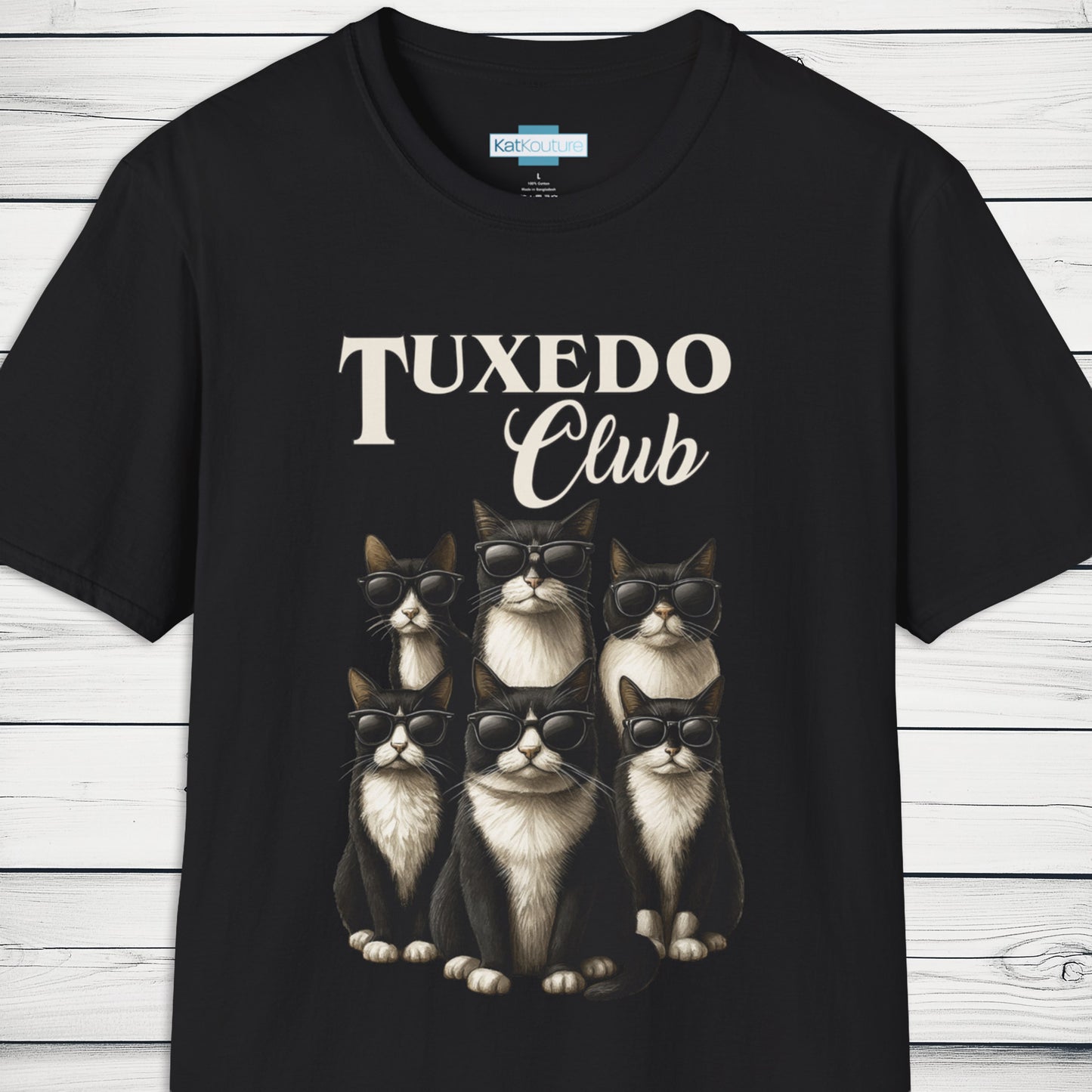 Tuxedo Cats - Tuxedo Club T-Shirt