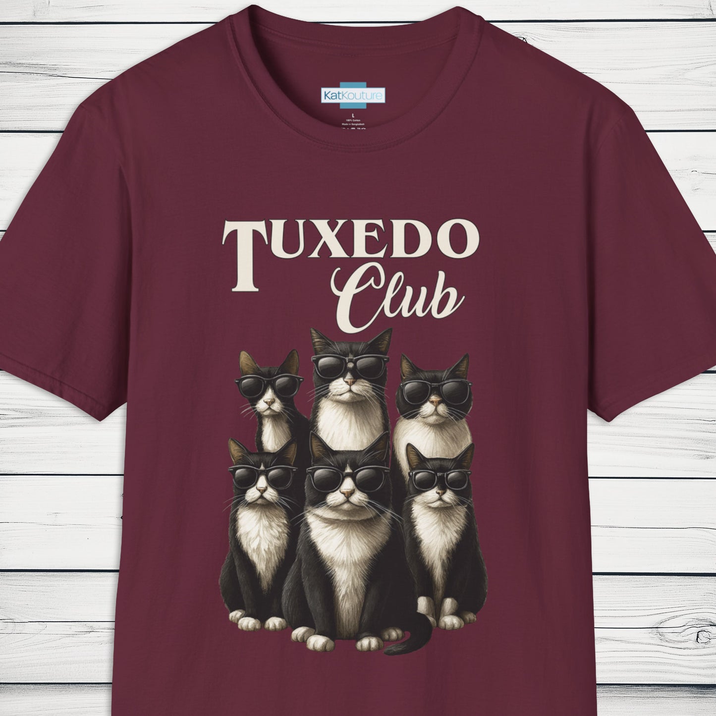 Tuxedo Cats - Tuxedo Club T-Shirt