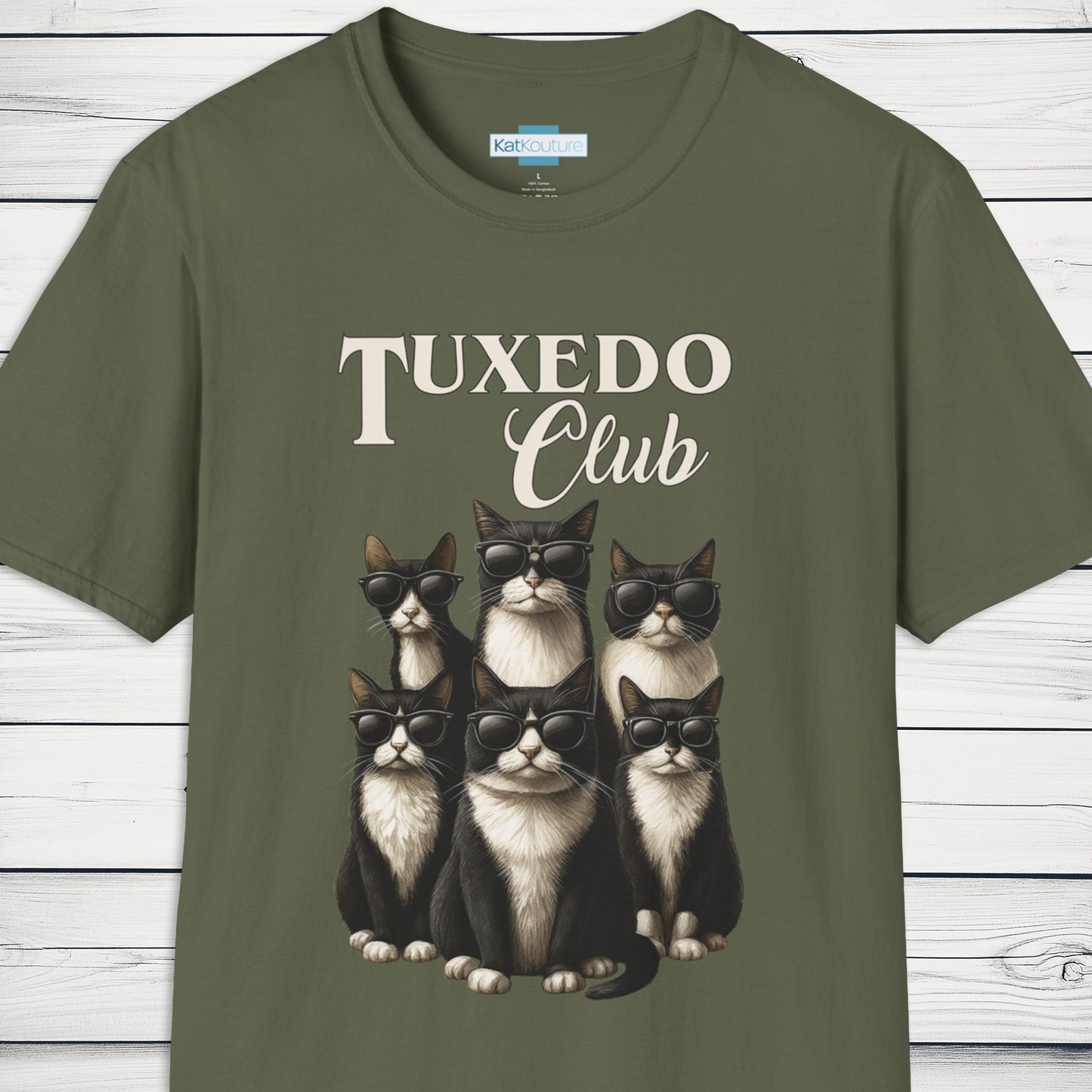 Tuxedo Cats - Tuxedo Club T-Shirt