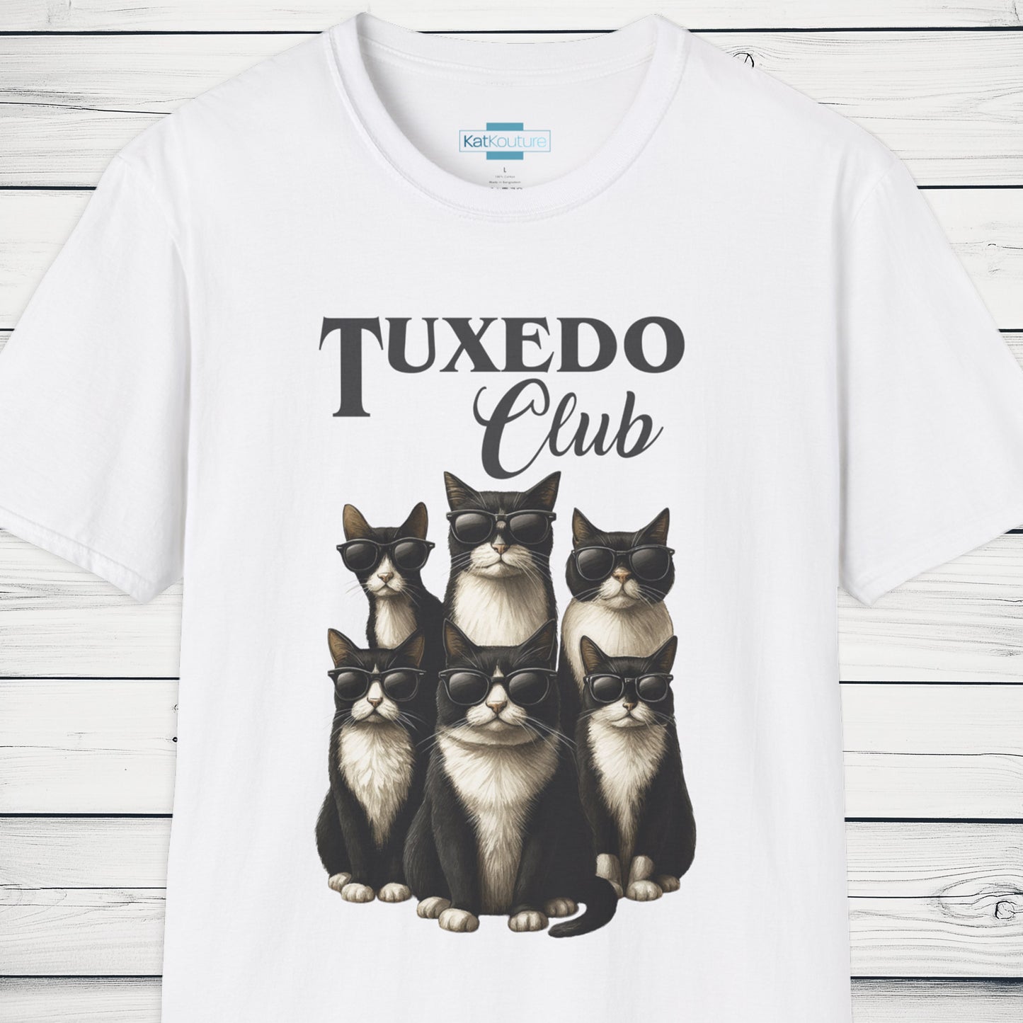 Tuxedo Cats - Tuxedo Club T-Shirt