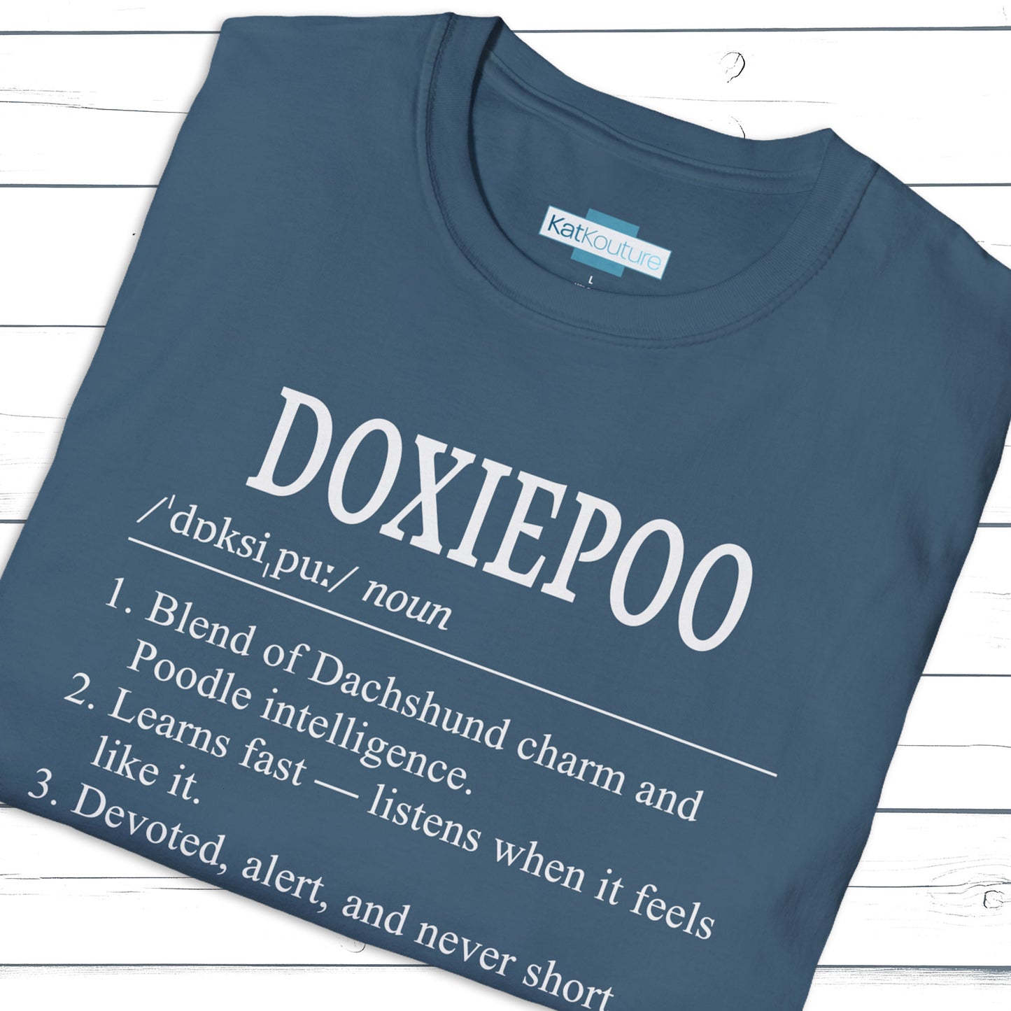 Doxiepoo Definition T-Shirt Dictionary Dogs Collection