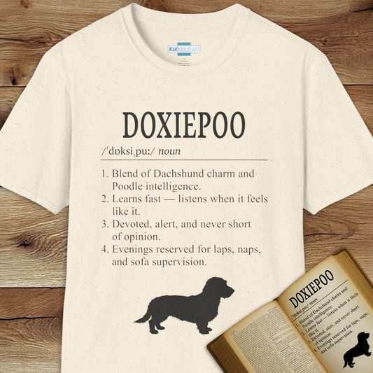 Doxiepoo Definition T-Shirt Dictionary Dogs Collection