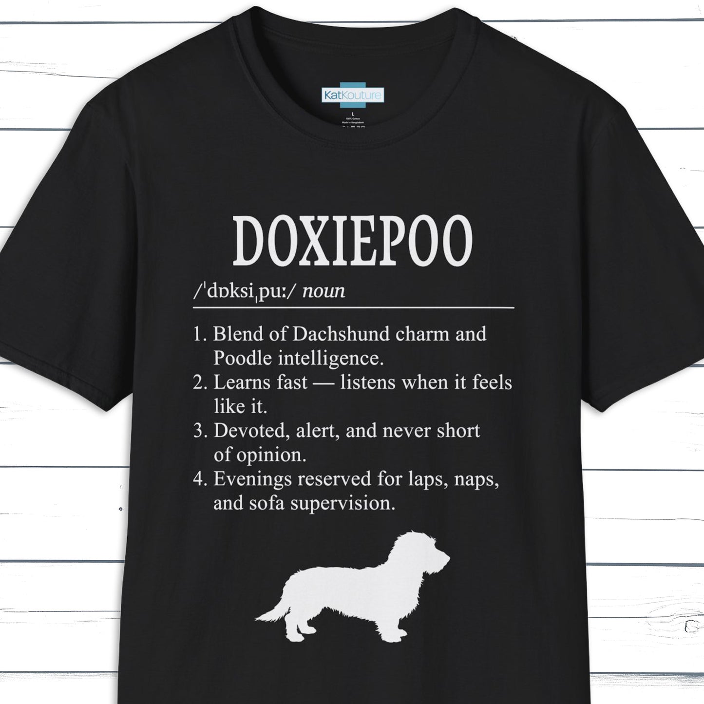 Doxiepoo Definition T-Shirt Dictionary Dogs Collection
