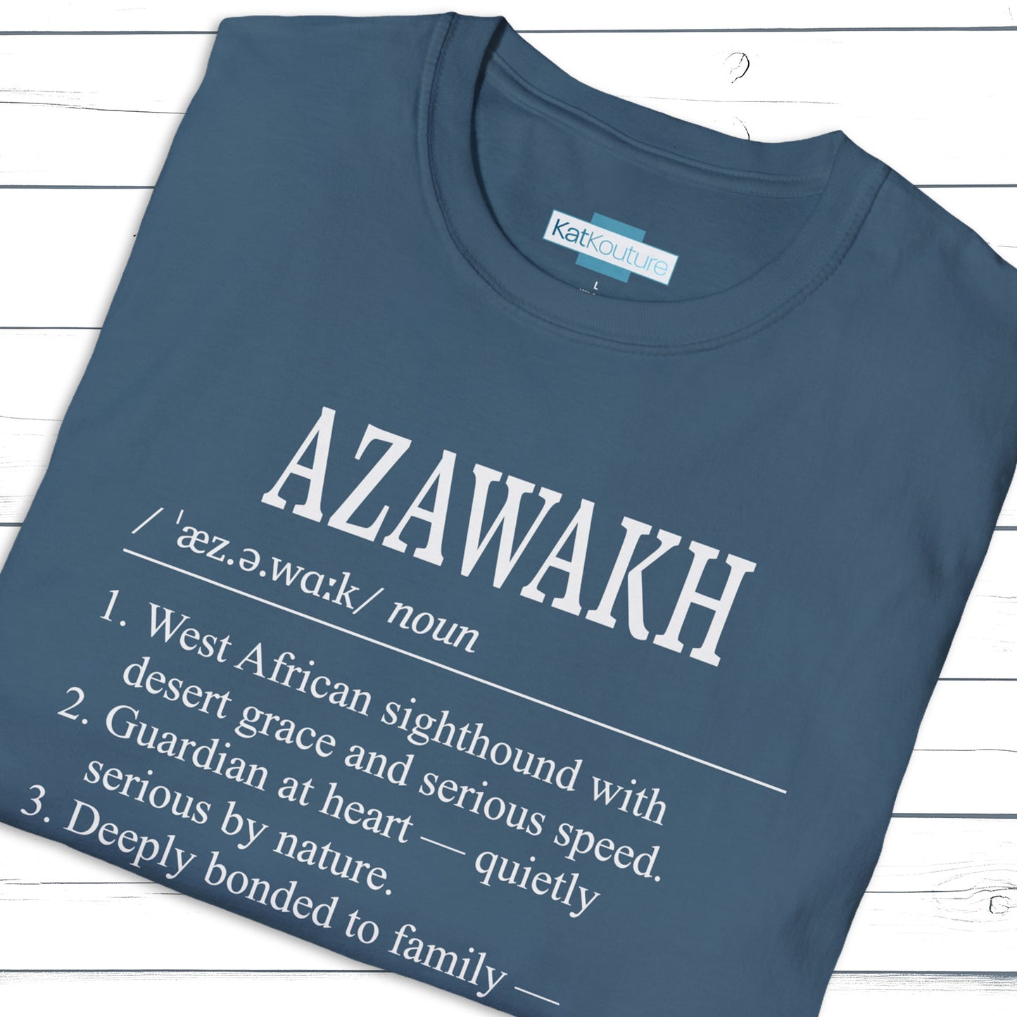 Azawakh Definition T-Shirt Dictionary Dogs Collection