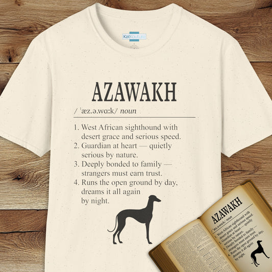 Azawakh Definition T-Shirt Dictionary Dogs Collection