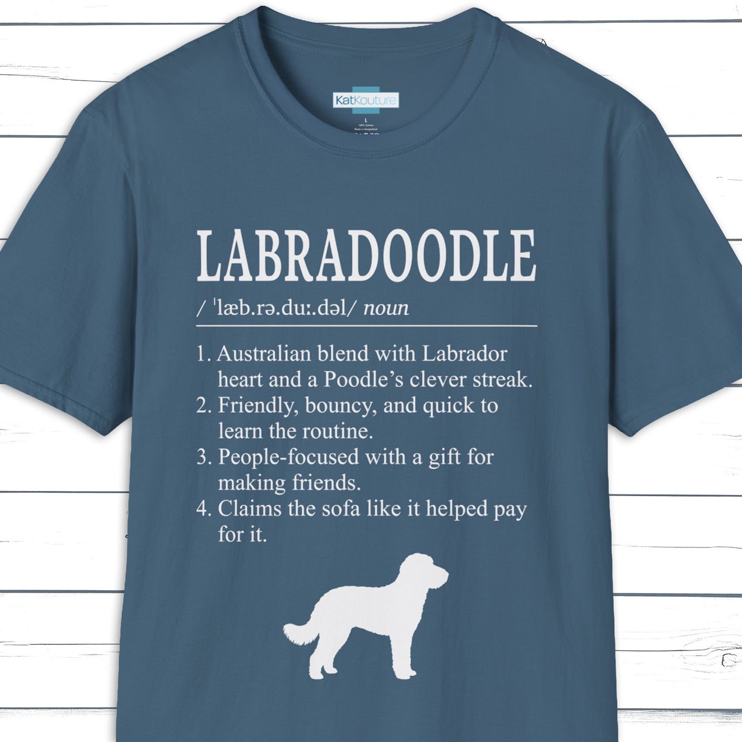 Labradoodle Definition T-Shirt Dictionary Dogs Collection