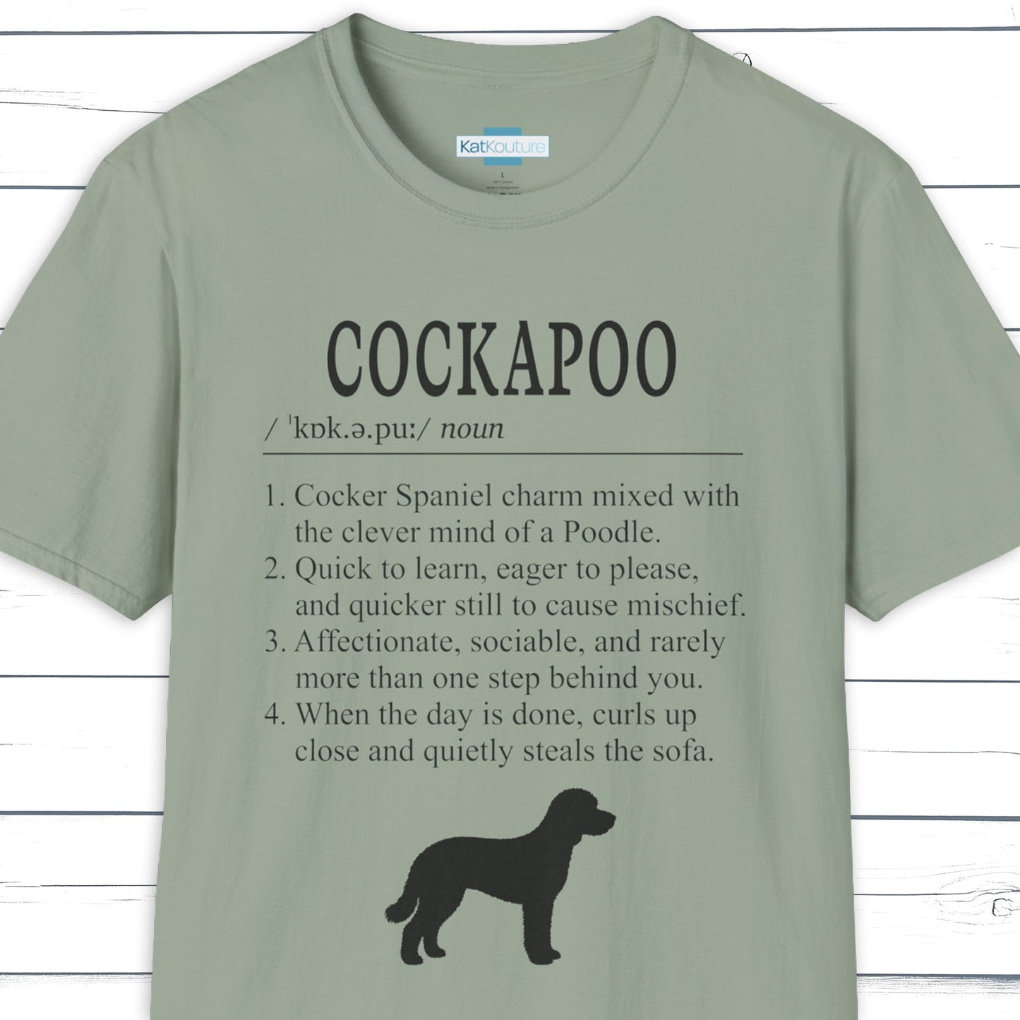 Cockapoo Definition T-Shirt Dictionary Dogs Collection
