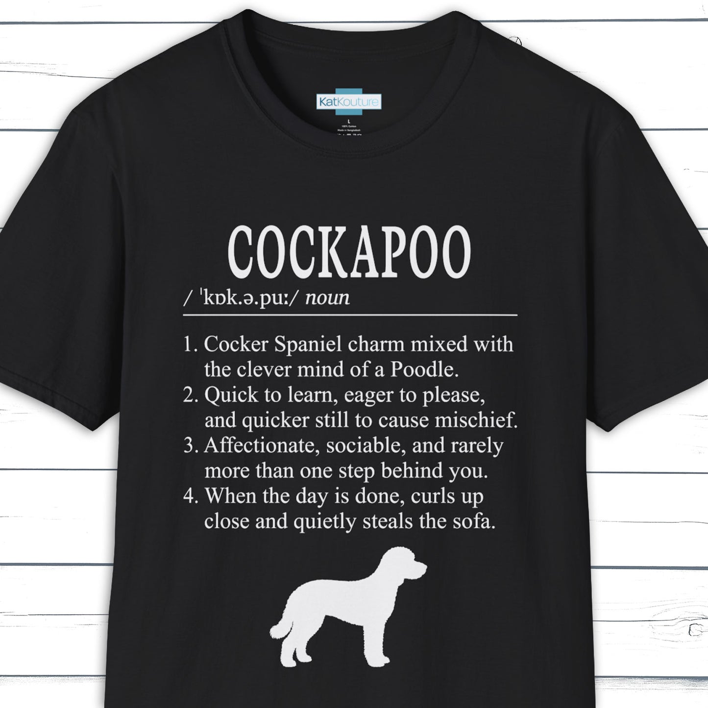 Cockapoo Definition T-Shirt Dictionary Dogs Collection