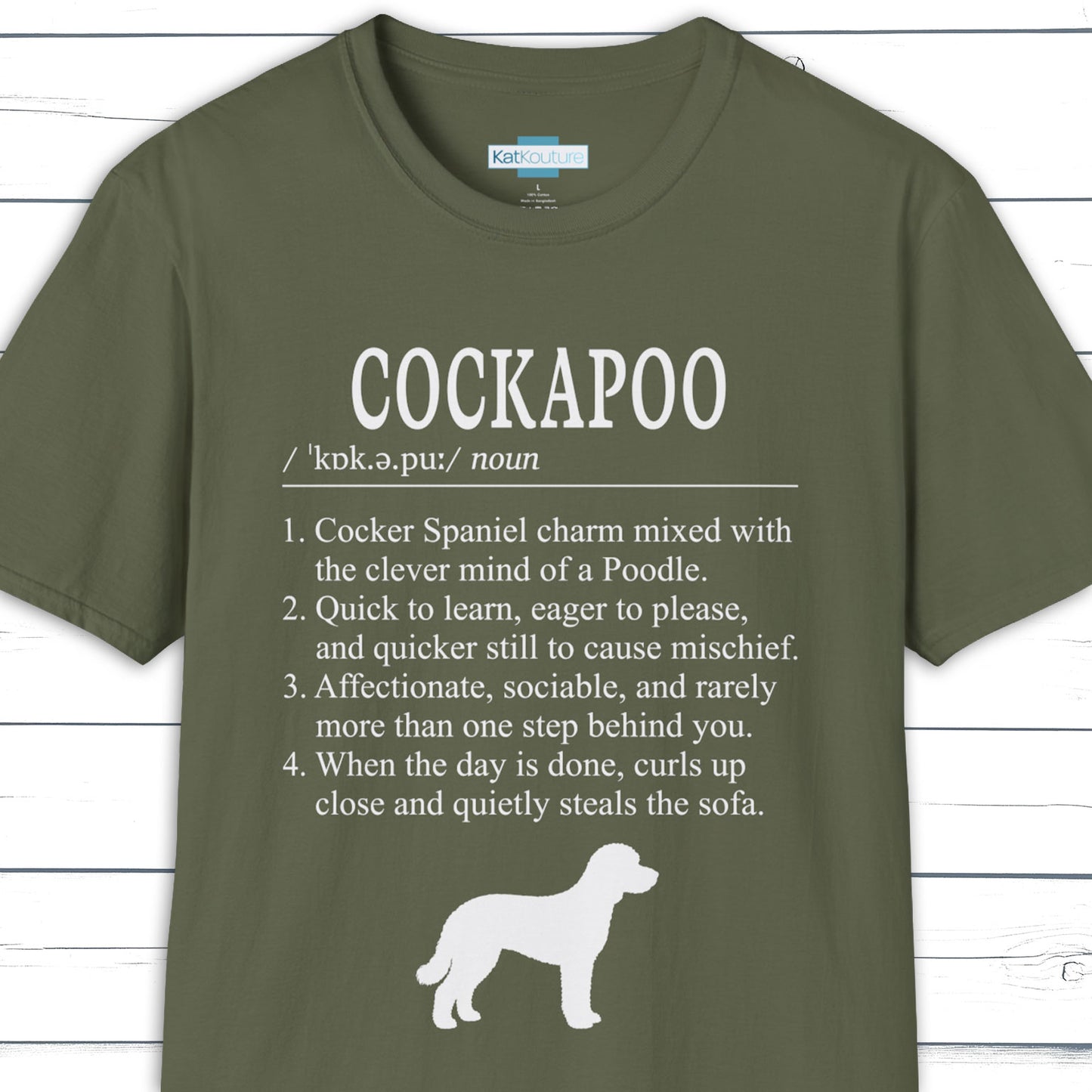 Cockapoo Definition T-Shirt Dictionary Dogs Collection