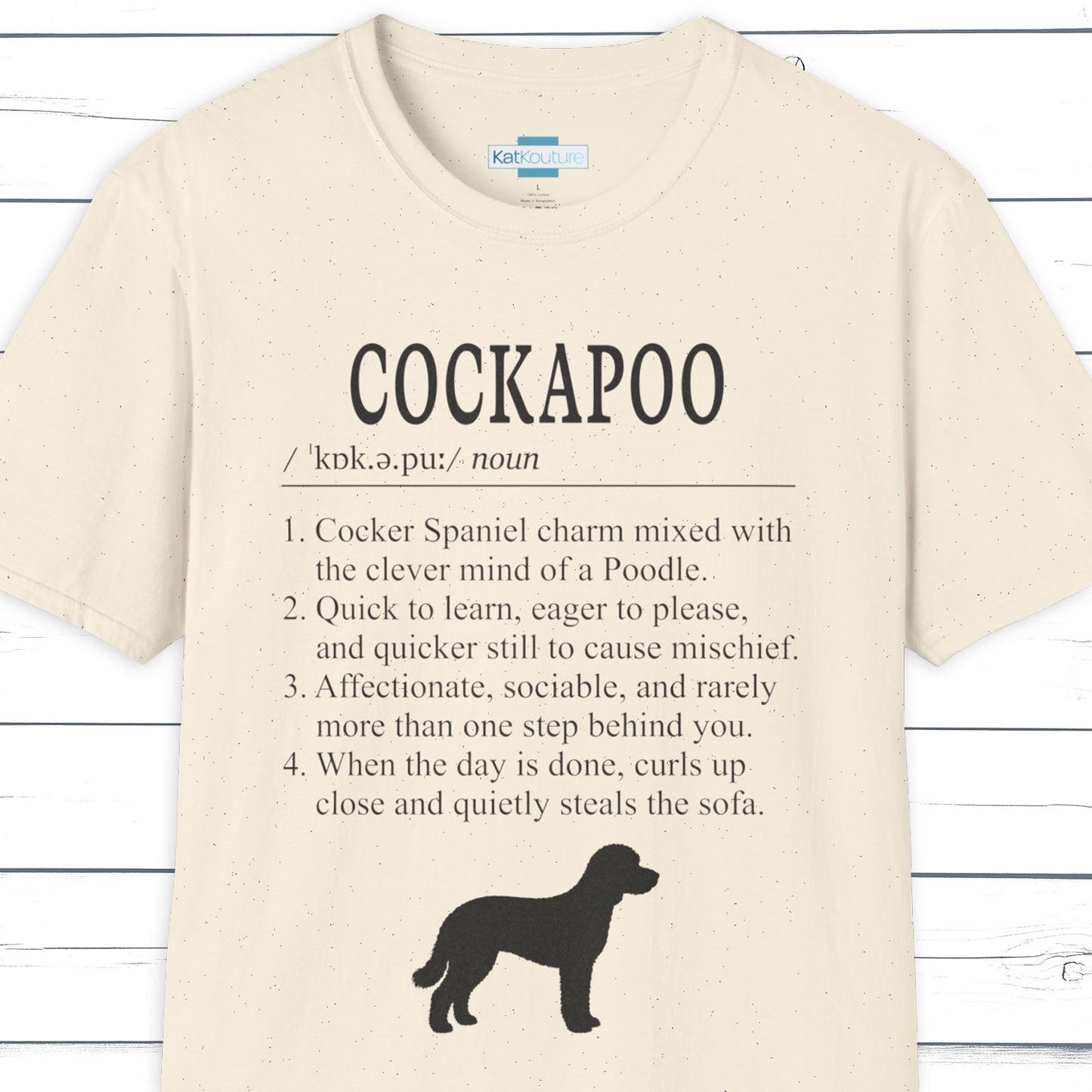 Cockapoo Definition T-Shirt Dictionary Dogs Collection