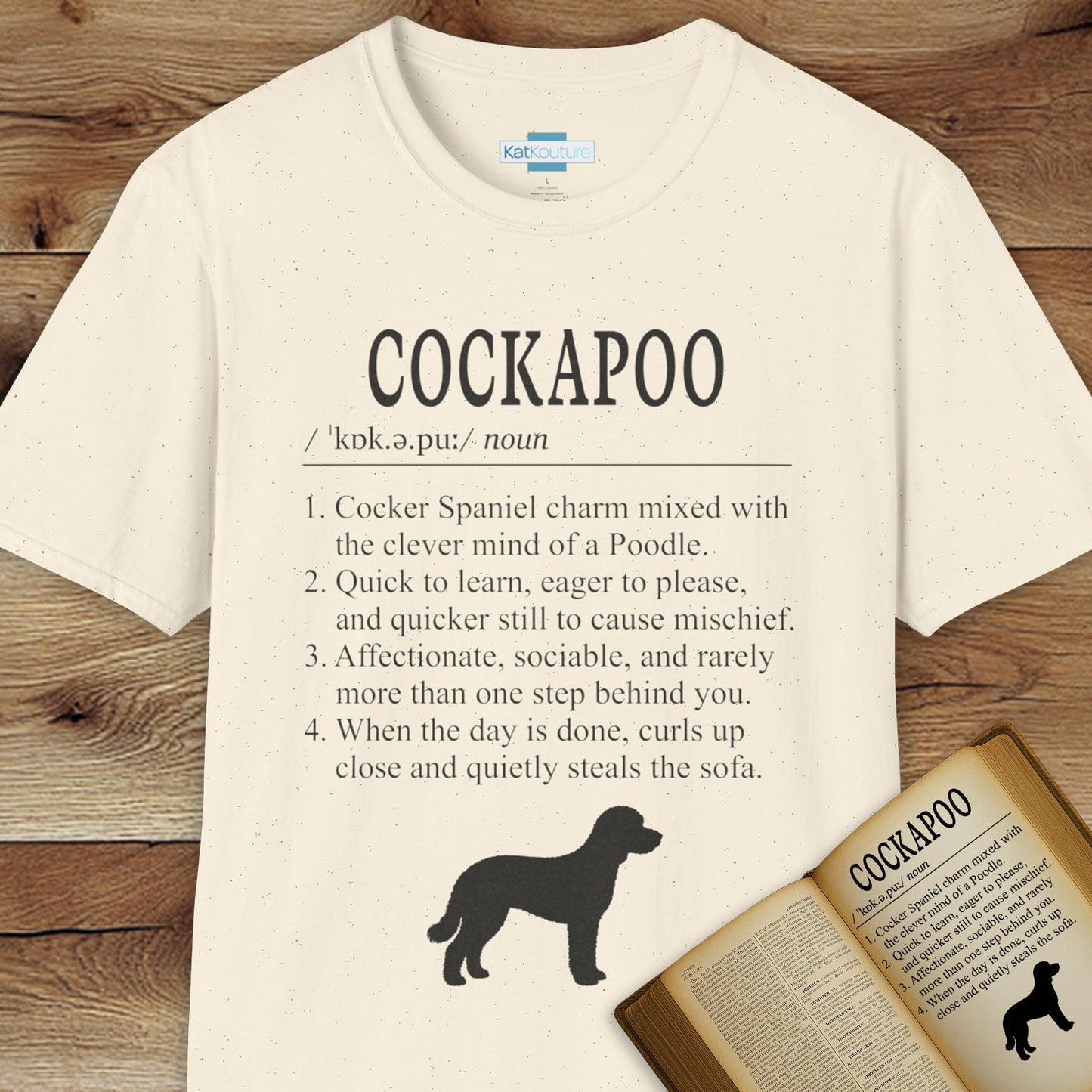 Cockapoo Definition T-Shirt Dictionary Dogs Collection