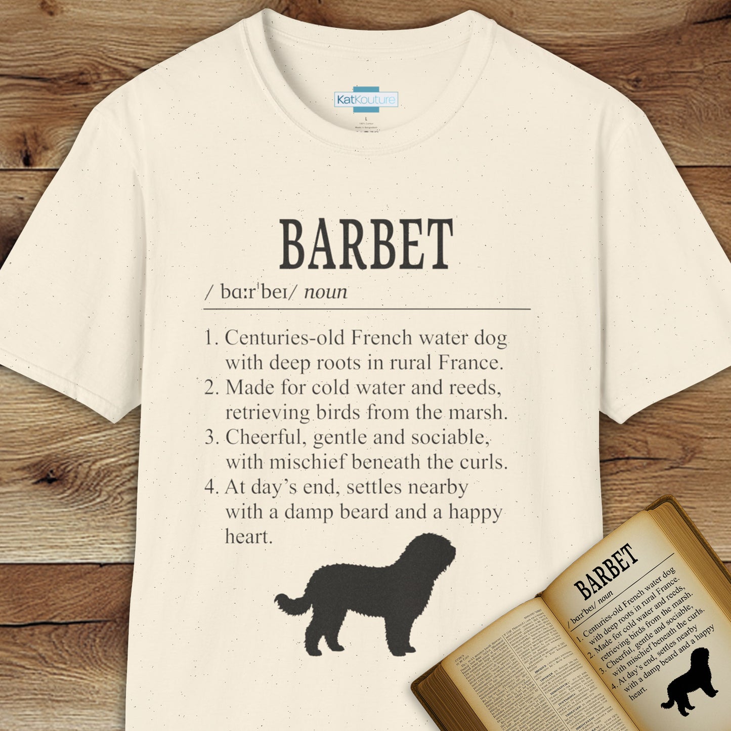 Barbet Definition T-Shirt Dictionary Dogs Collection