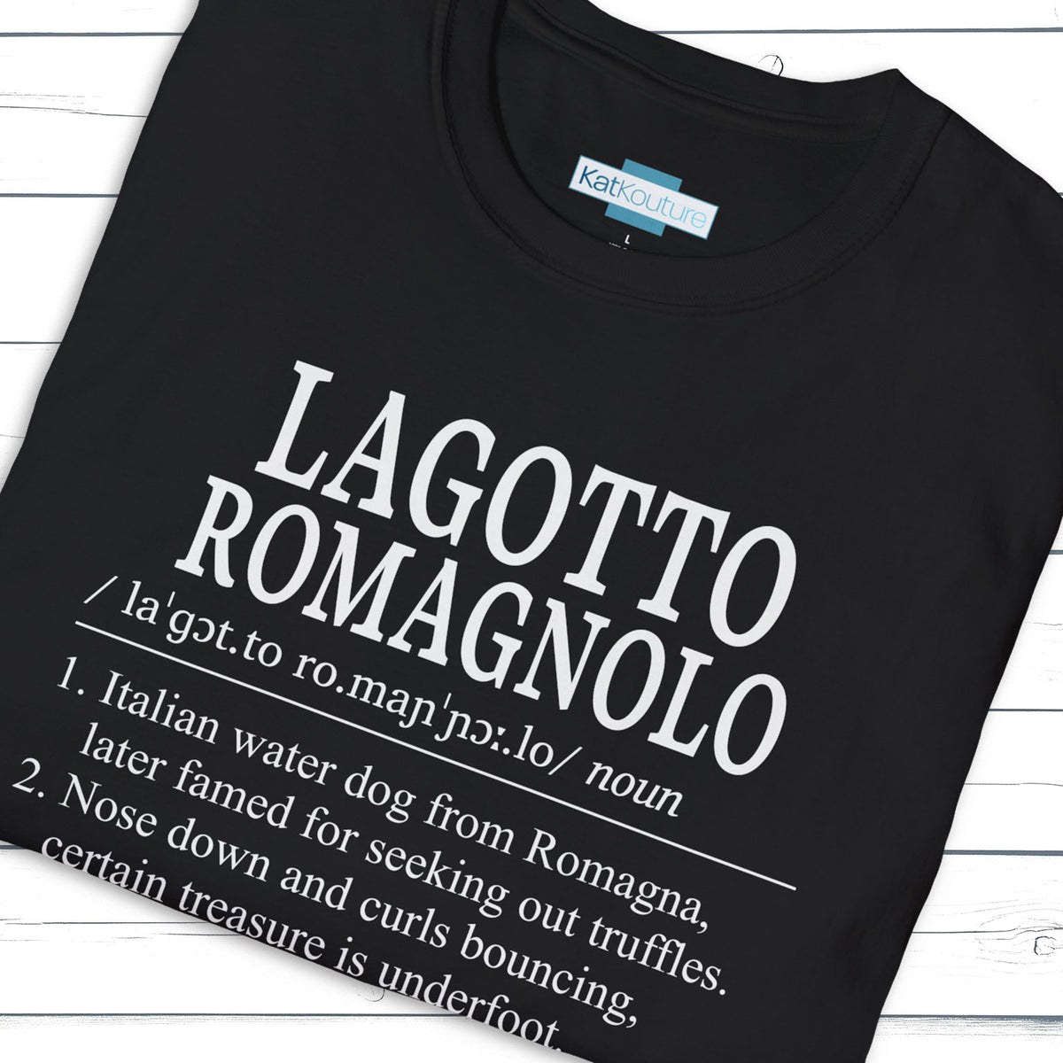 Lagotto Romagnolo Definition T-Shirt Dictionary Dogs Collection