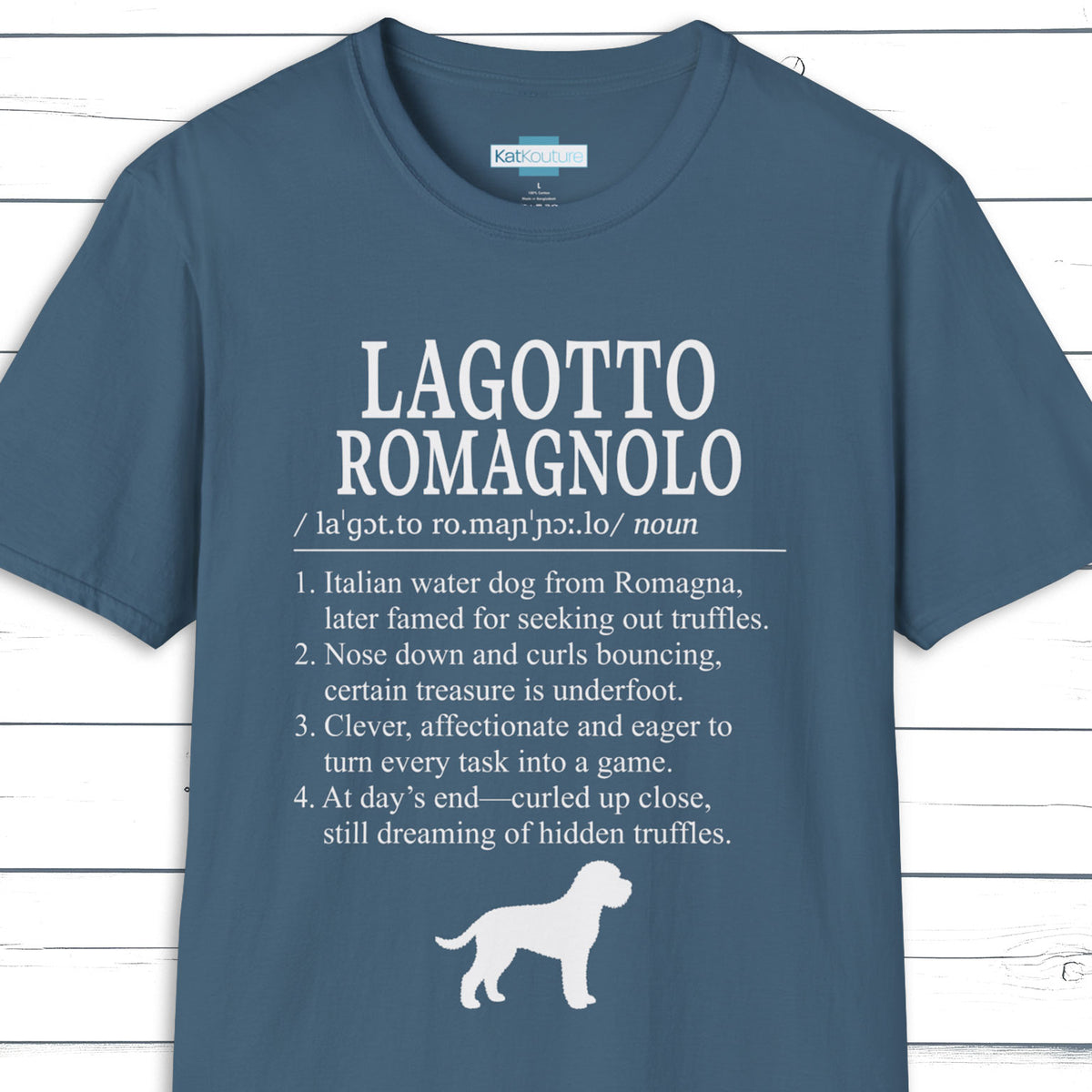 Lagotto Romagnolo Definition T-Shirt Dictionary Dogs Collection