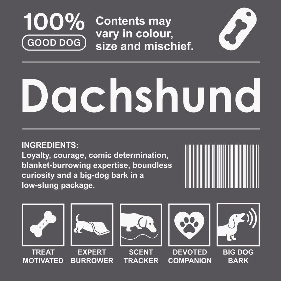 Dachshund Label T-Shirt