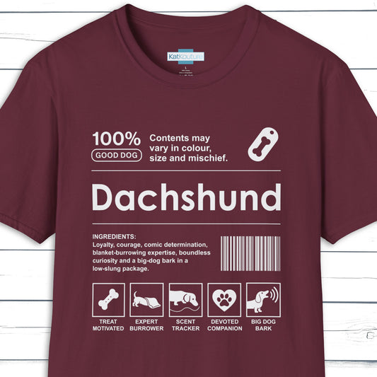Dachshund Label T-Shirt