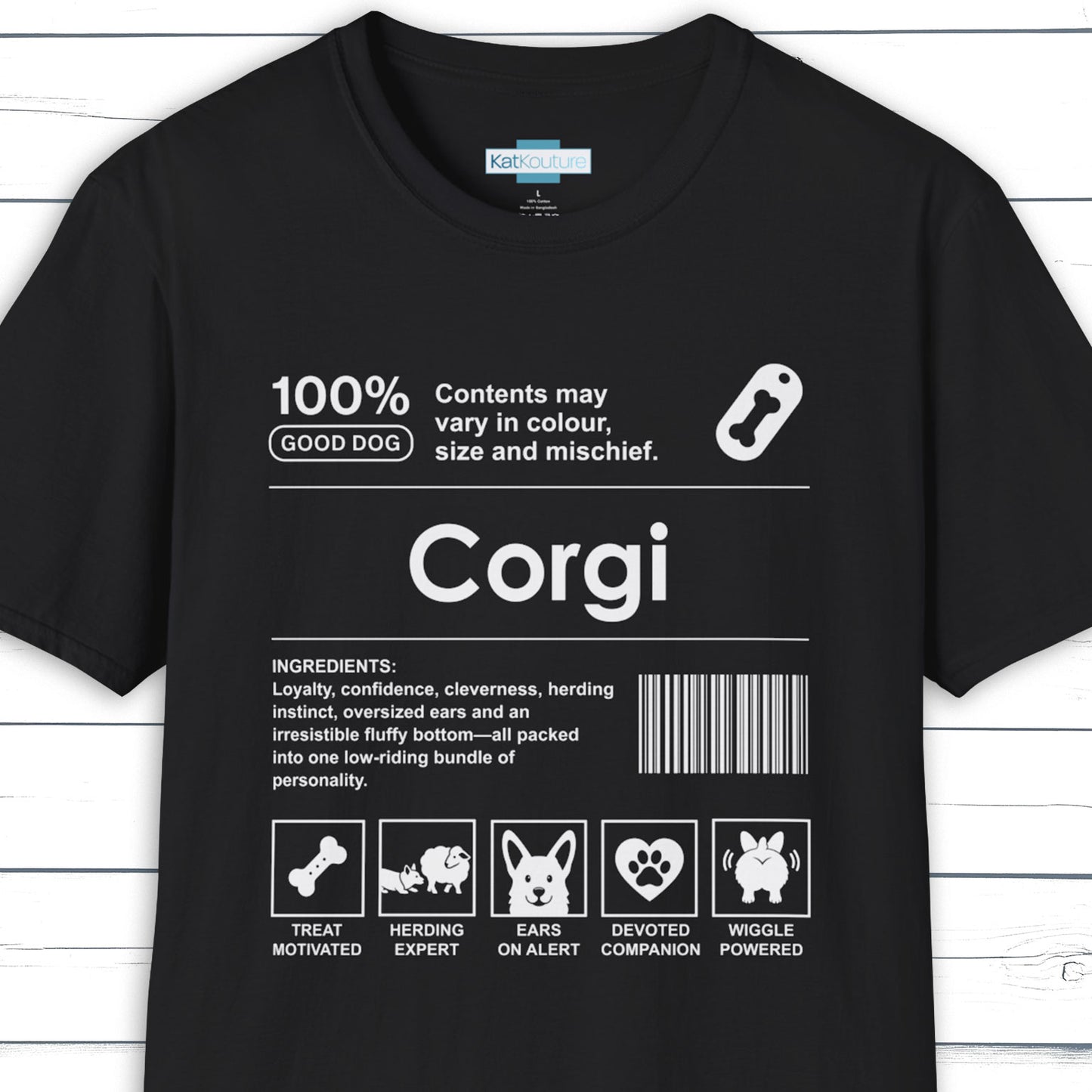Corgi Label T-Shirt