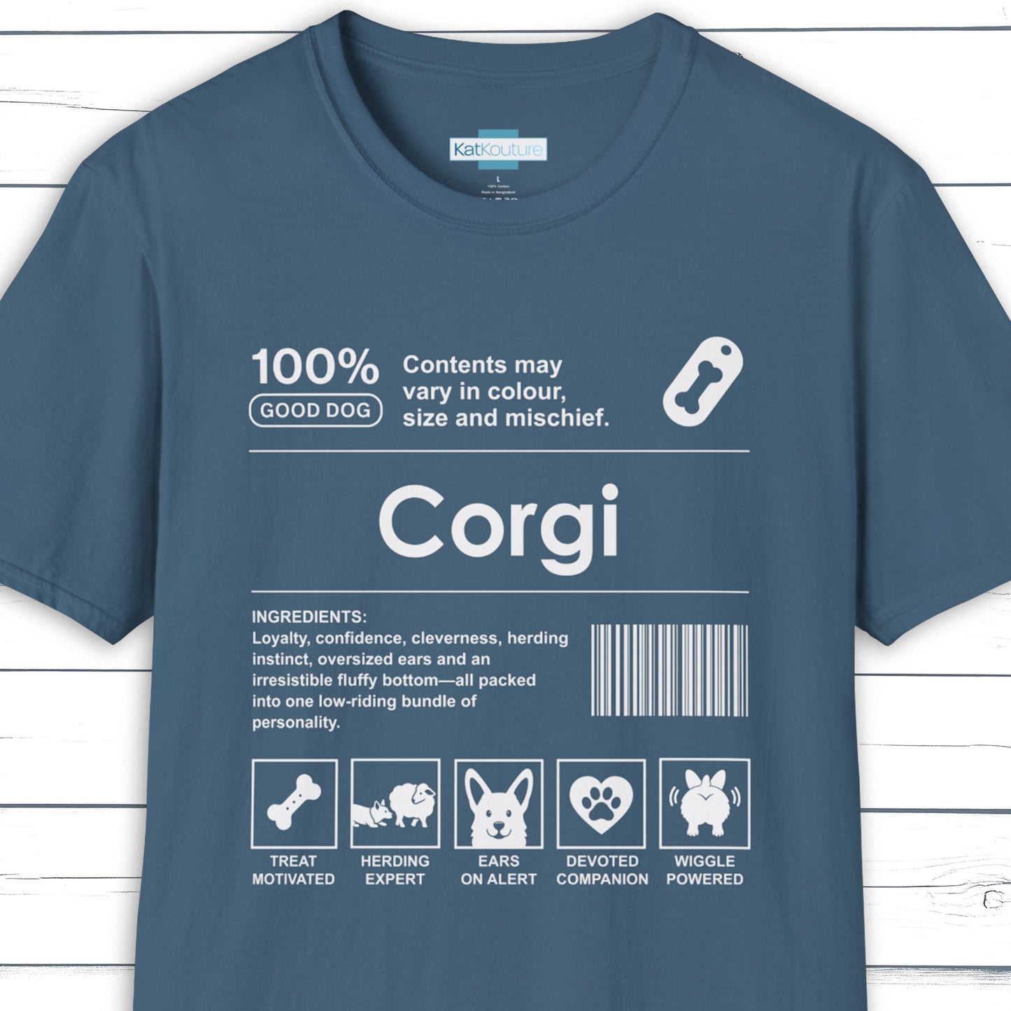 Corgi Label T-Shirt