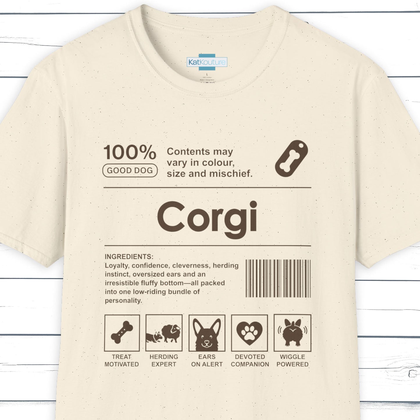 Corgi Label T-Shirt