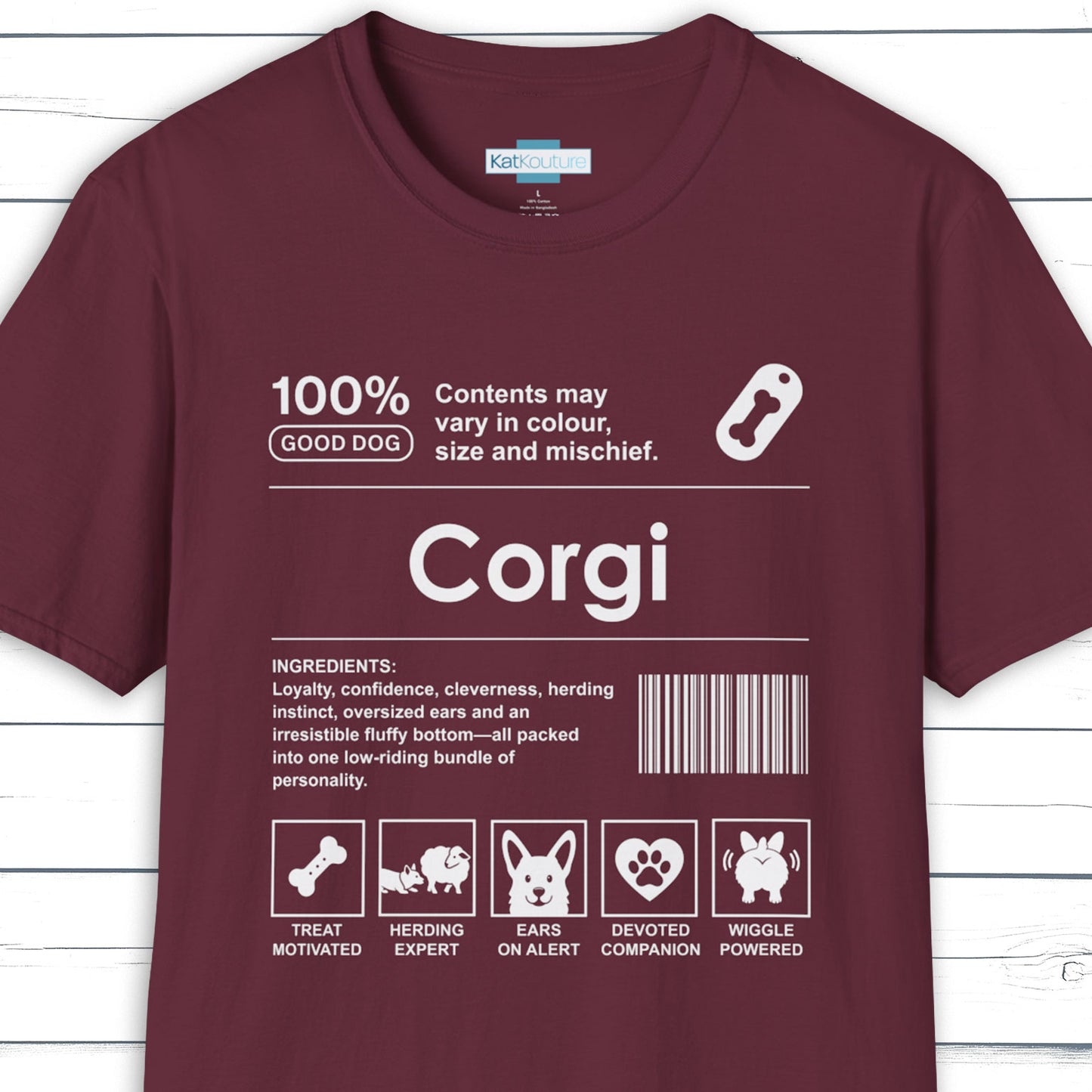 Corgi Label T-Shirt