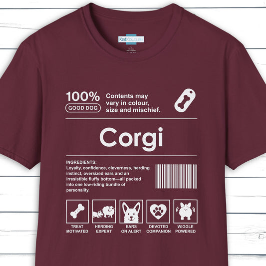 Corgi Label T-Shirt