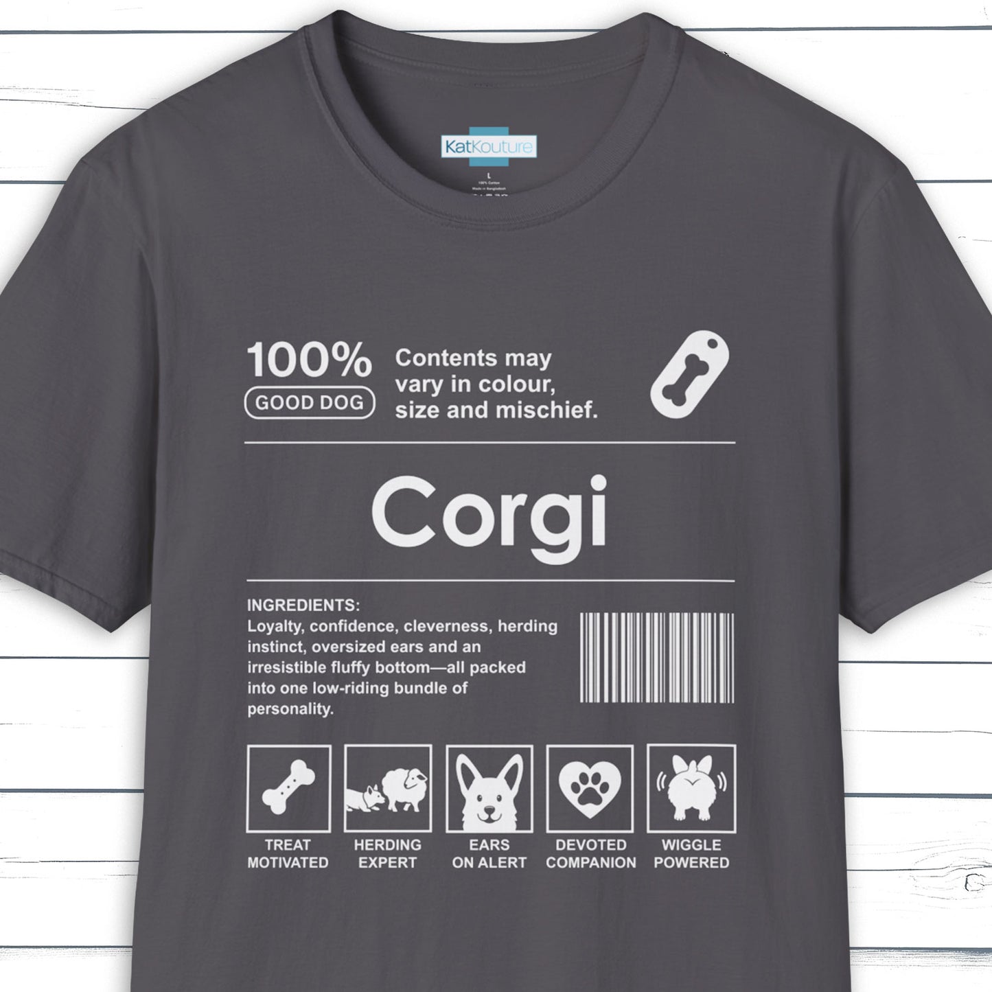 Corgi Label T-Shirt
