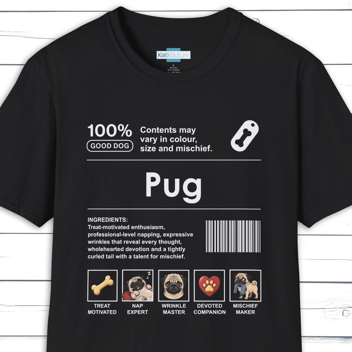 Pug Label T-Shirt