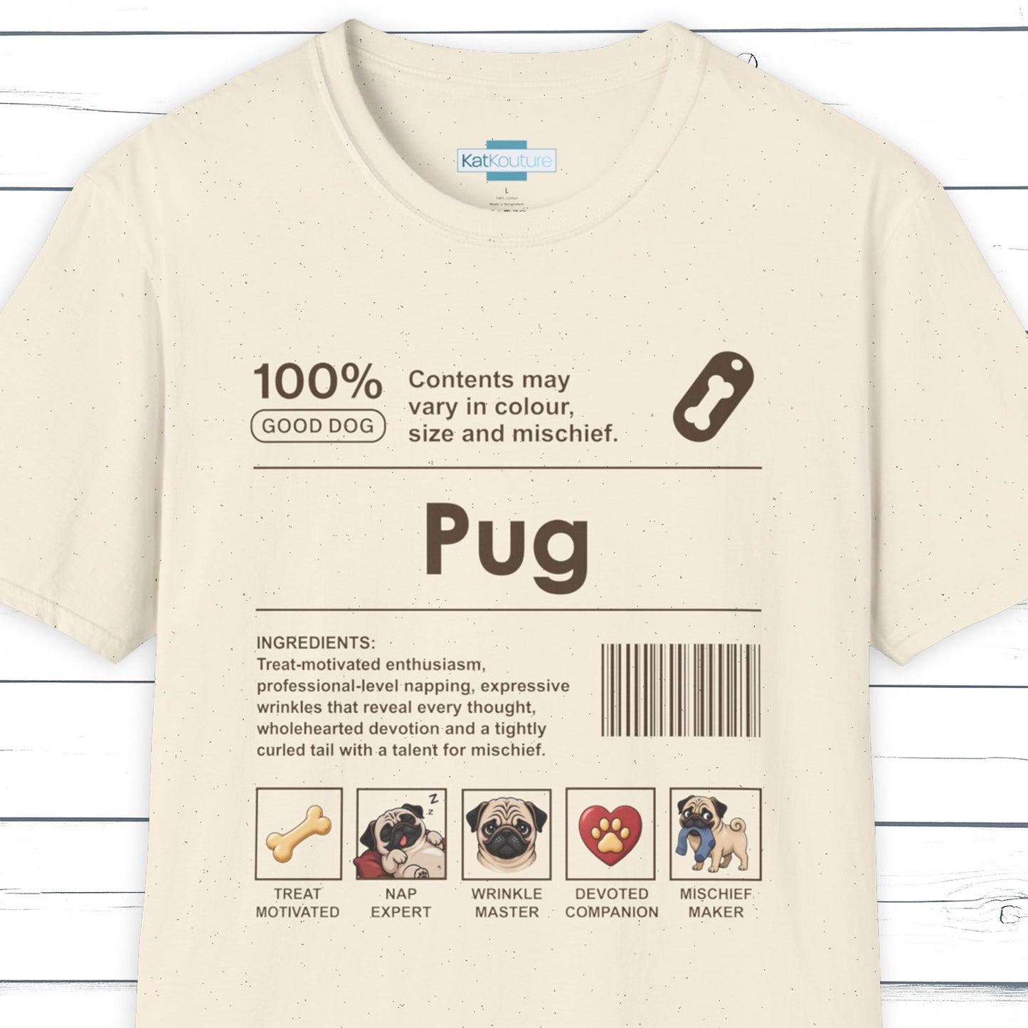 Pug Label T-Shirt