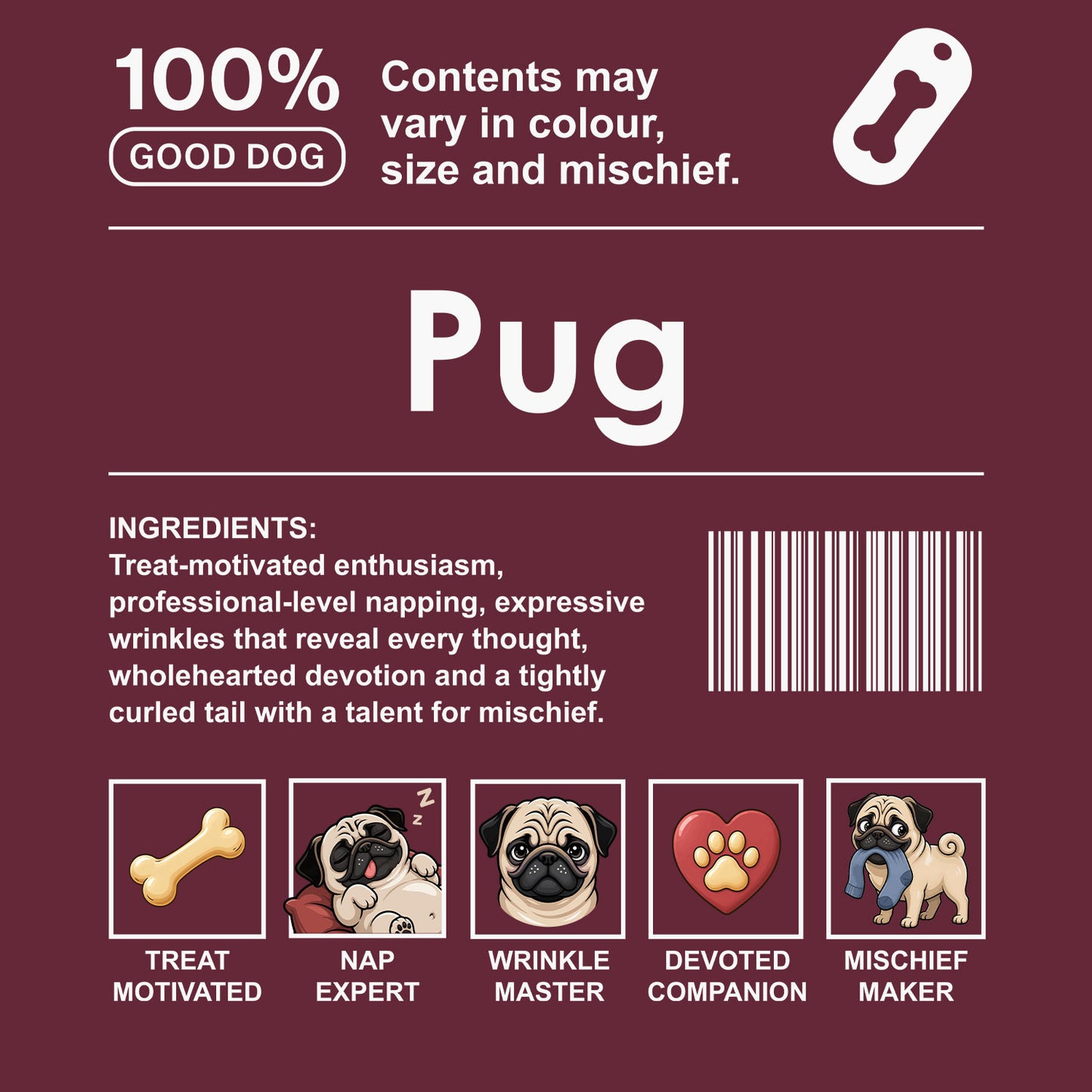 Pug Label T-Shirt