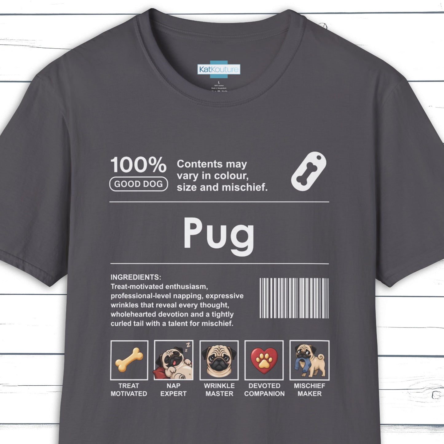 Pug Label T-Shirt