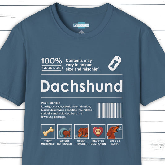 Dachshund Label T-Shirt