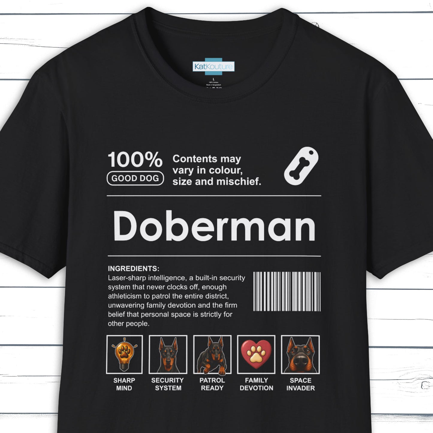 Doberman Label T-Shirt