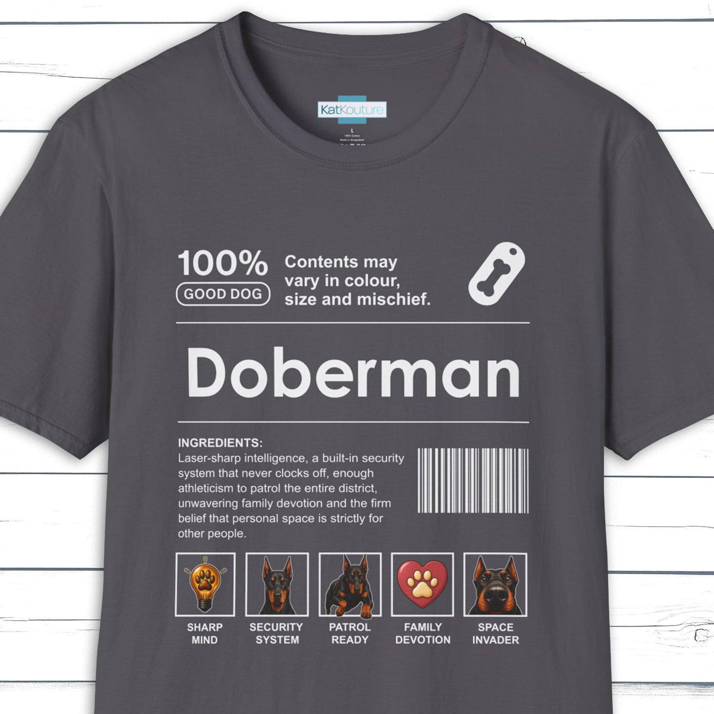 Doberman Label T-Shirt