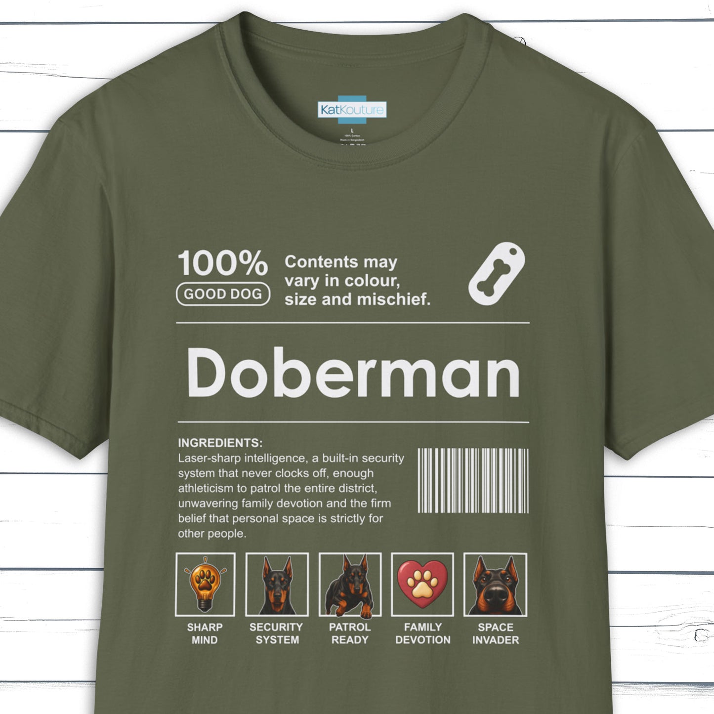 Doberman Label T-Shirt