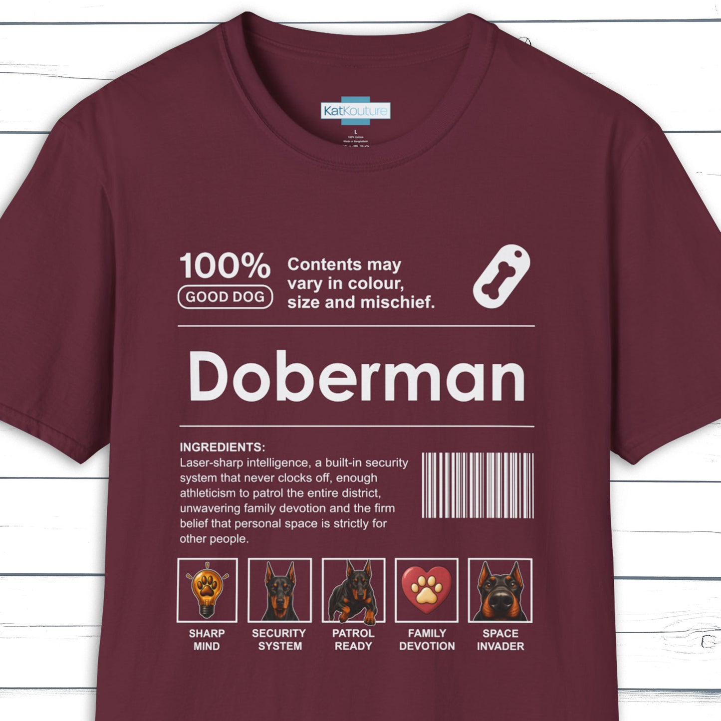 Doberman Label T-Shirt
