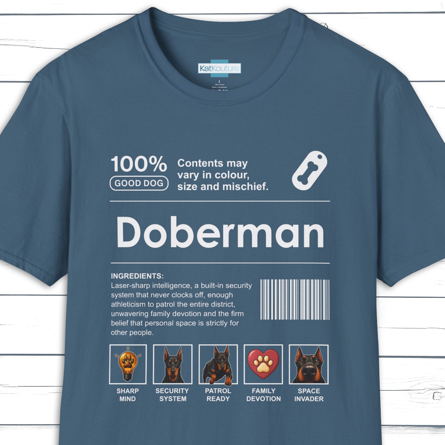 Doberman Label T-Shirt