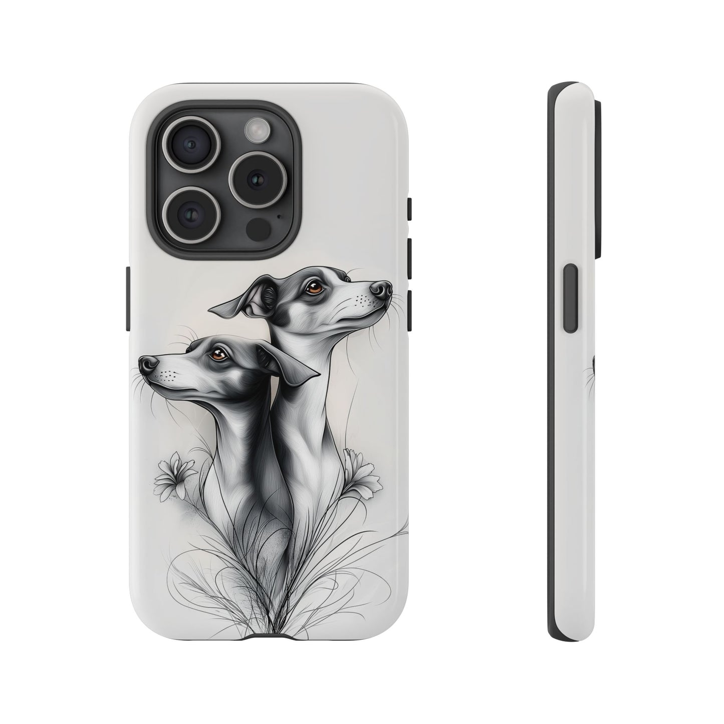 Whippet Phone Case, Elegant Dog Lover Gift