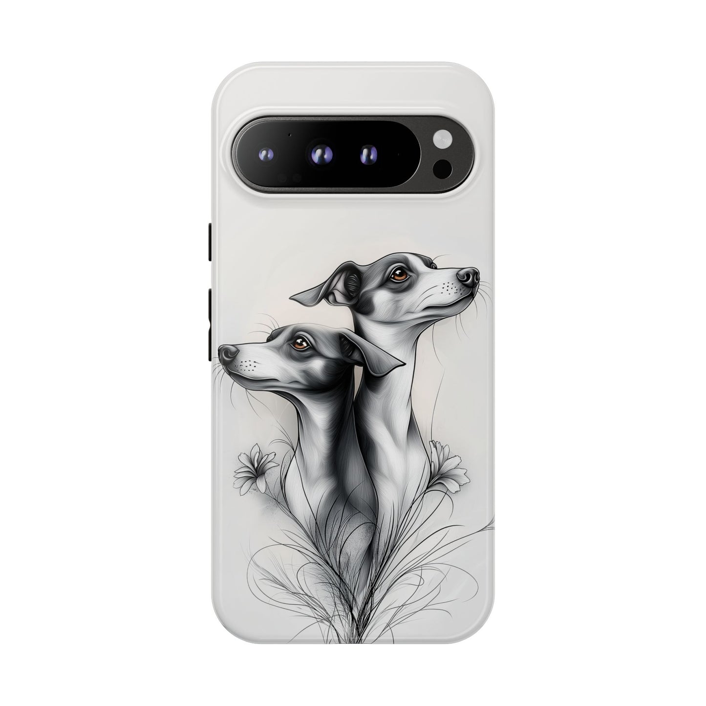 Whippet Phone Case, Elegant Dog Lover Gift