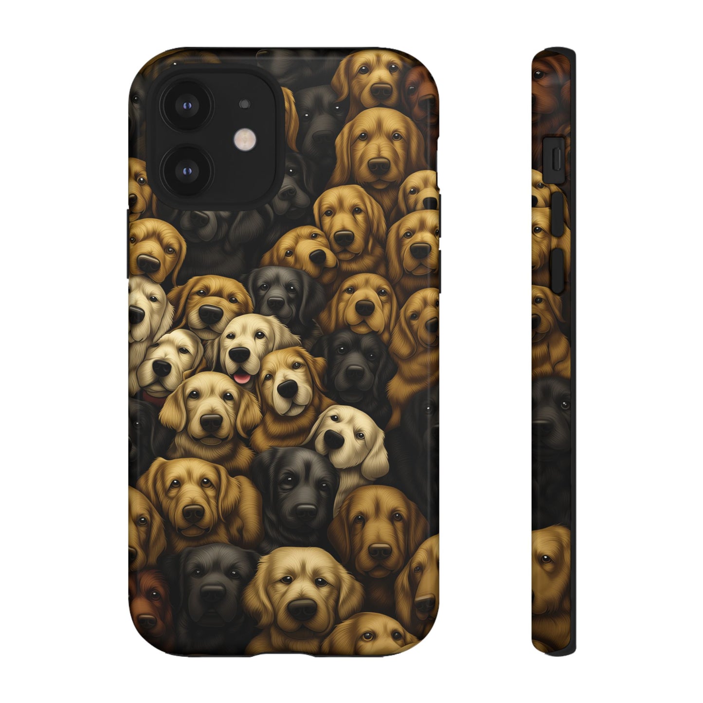 Retriever Pack Phone Case - Golden & Labrador Dog Lover Gift