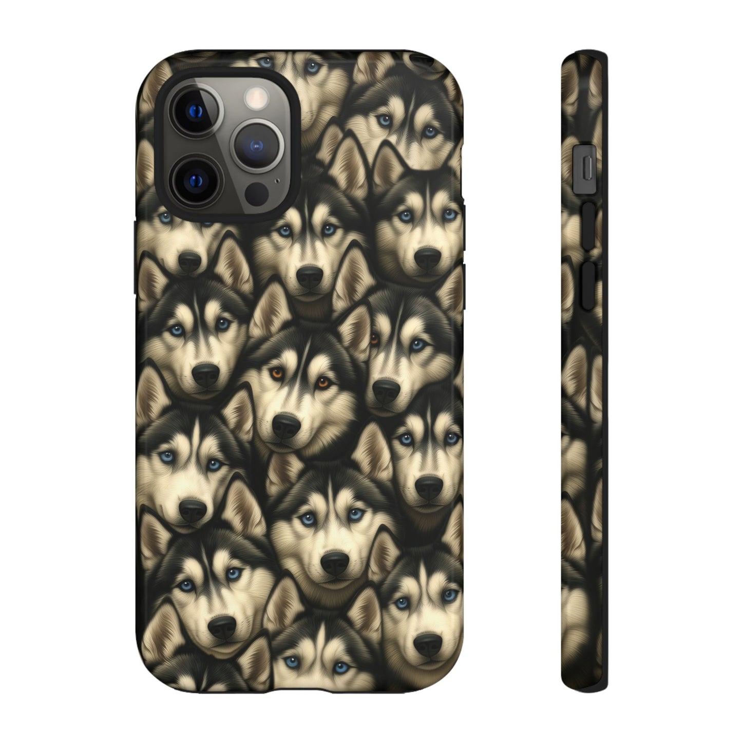 Siberian Husky Phone Case – Striking Blue-Eyed Dog Design