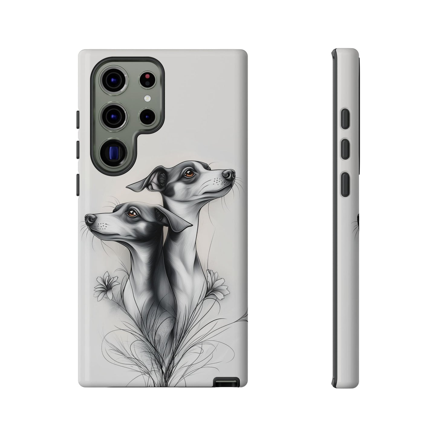 Whippet Phone Case, Elegant Dog Lover Gift
