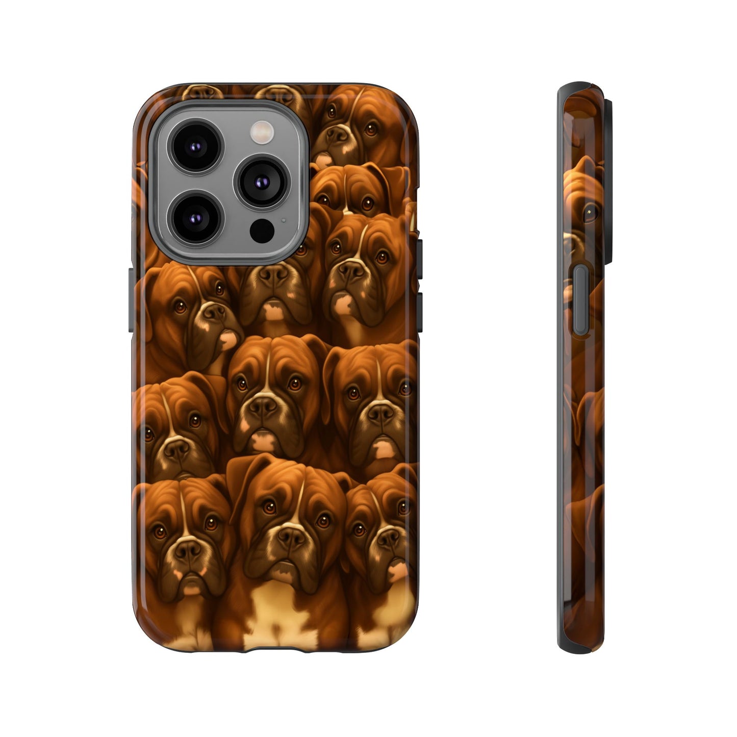 Boxer Dog Portrait Phone Case - Dog Lover Gift