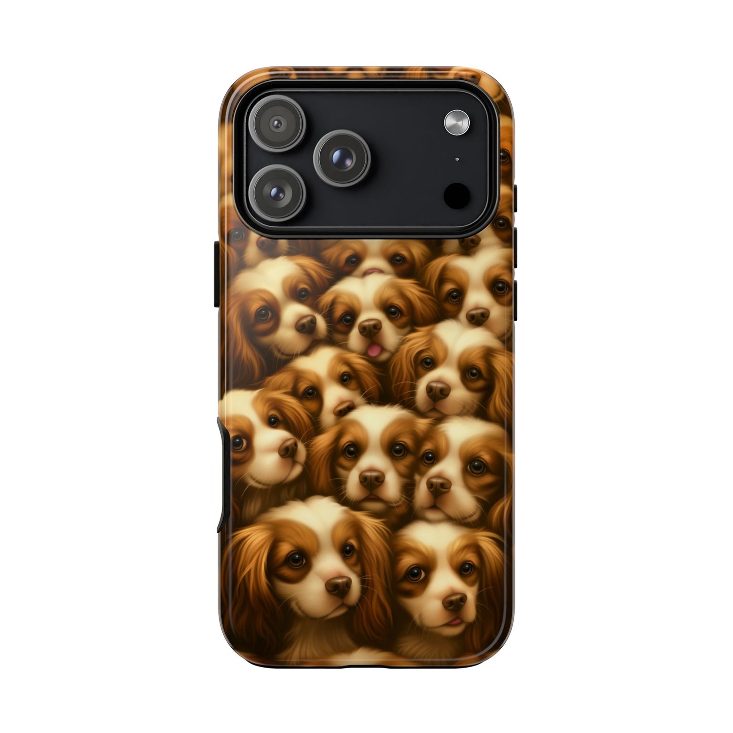 Cavalier King Charles Spaniel Phone Case – Elegant Dog Illustration