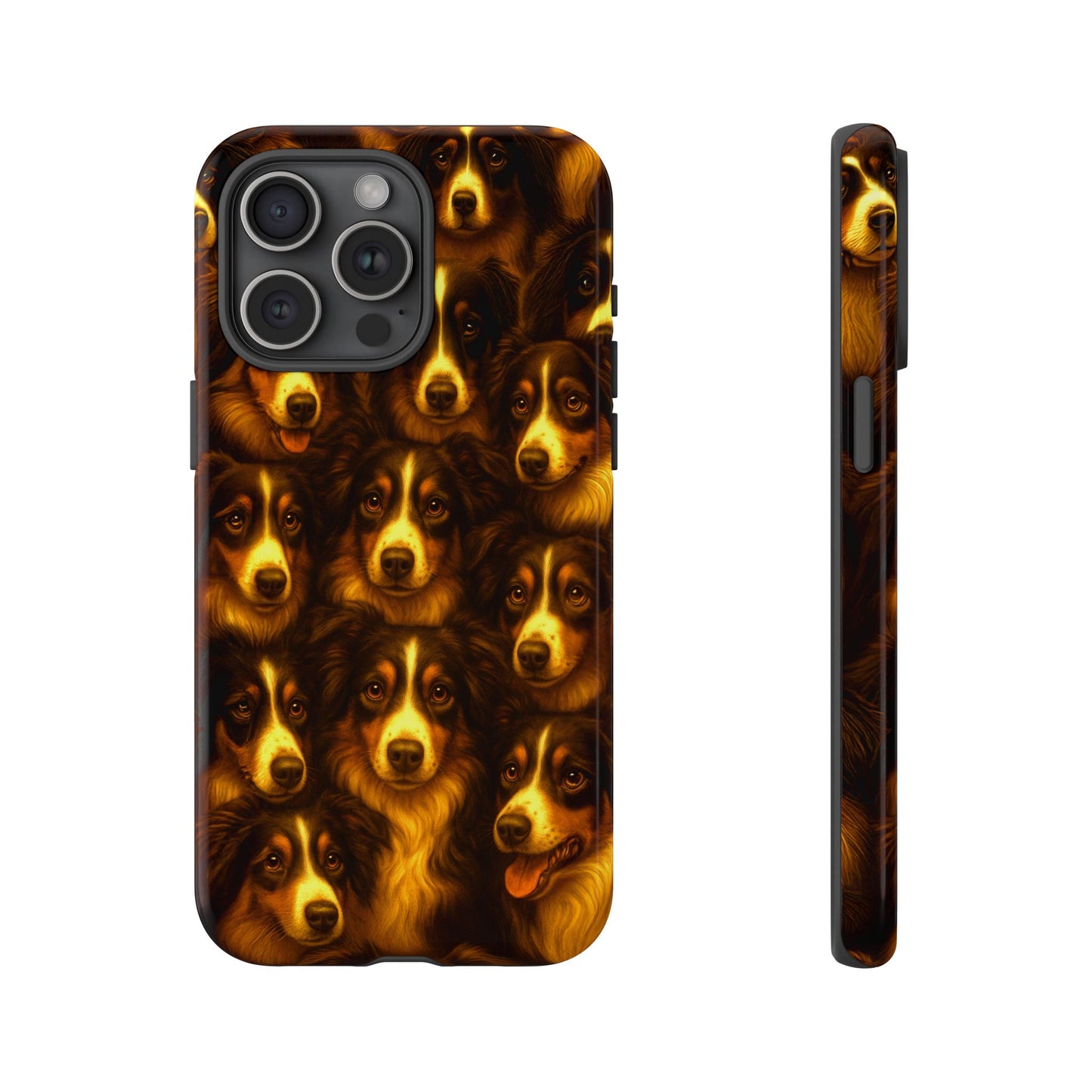 Australian Shepherd Dog Portrait Phone Case - Dog Lover Gift