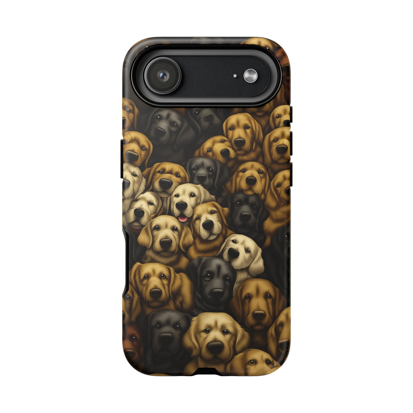 Retriever Pack Phone Case - Golden & Labrador Dog Lover Gift