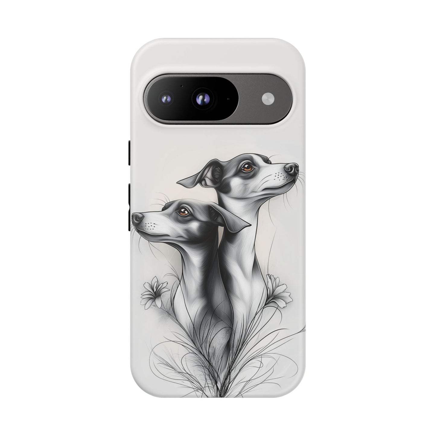 Whippet Phone Case, Elegant Dog Lover Gift