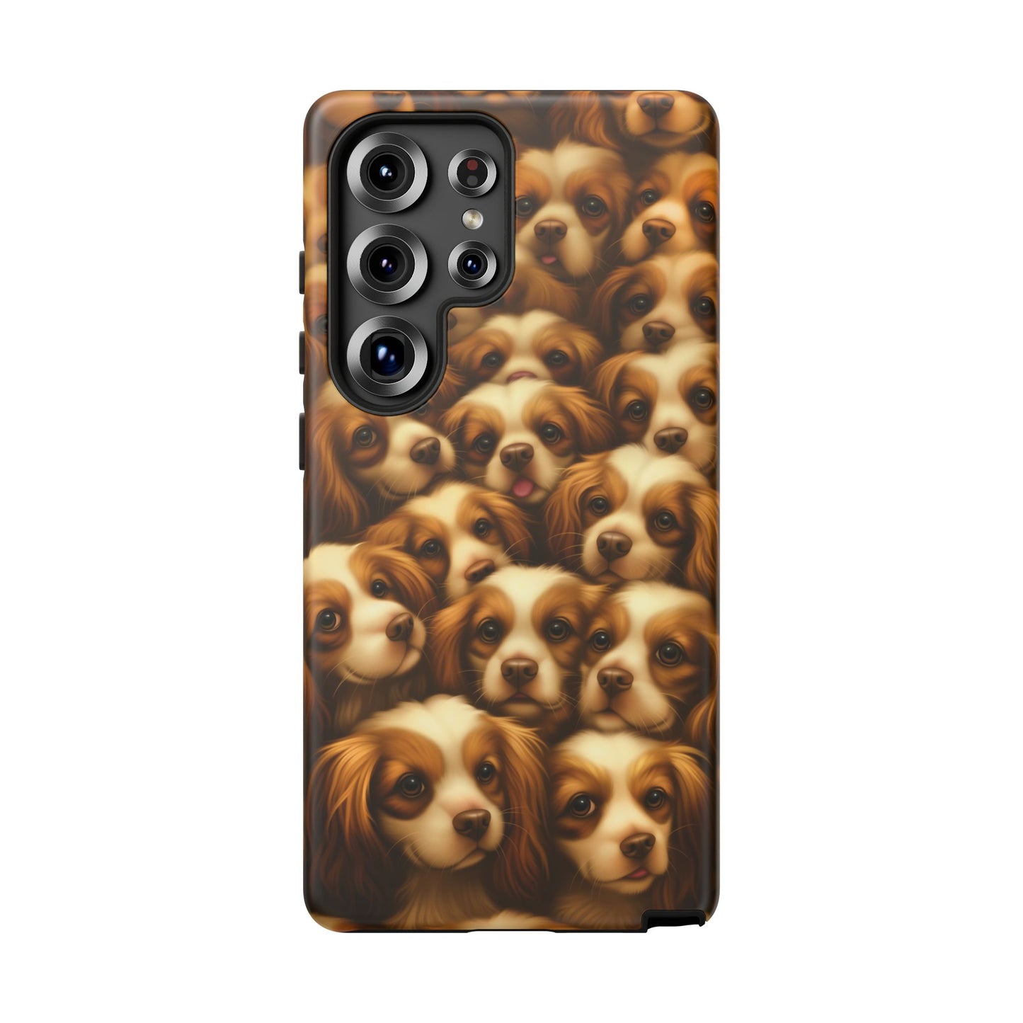 Cavalier King Charles Spaniel Phone Case – Elegant Dog Illustration