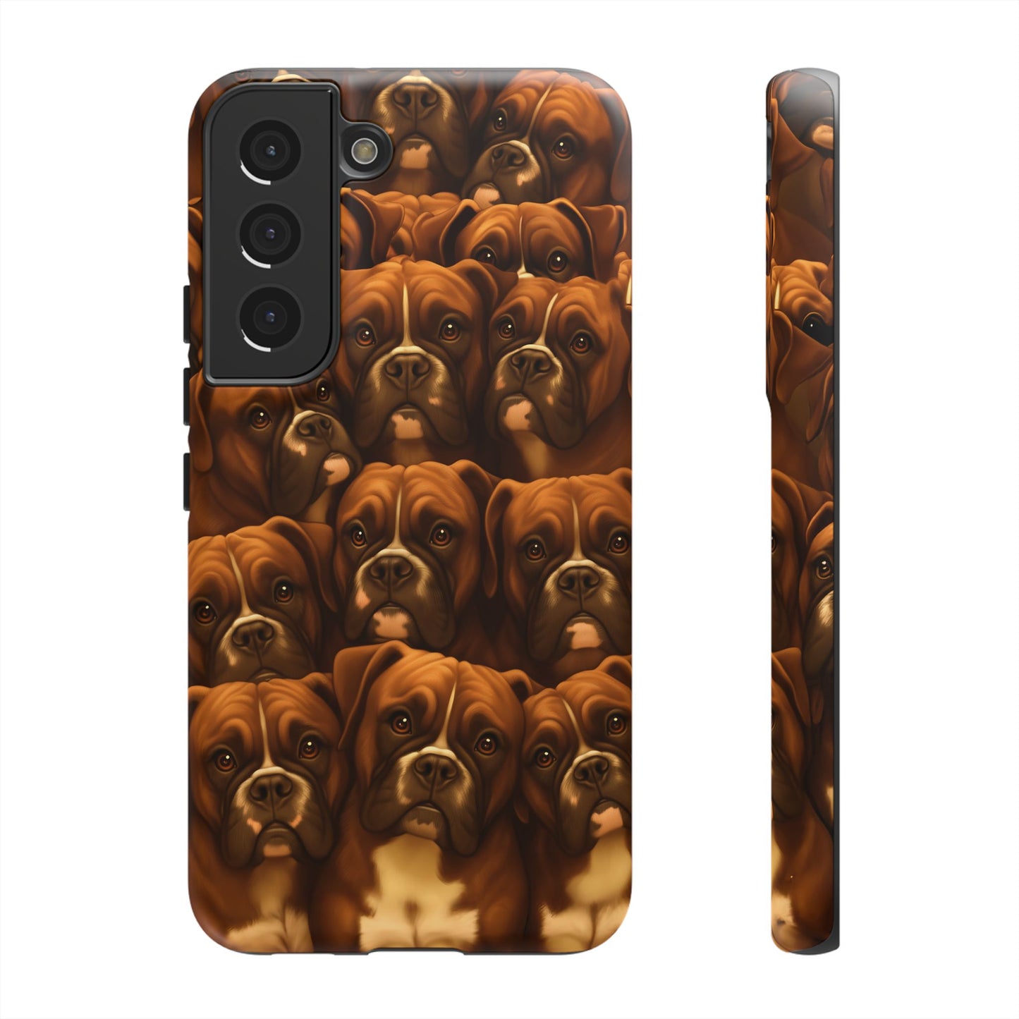 Boxer Dog Portrait Phone Case - Dog Lover Gift
