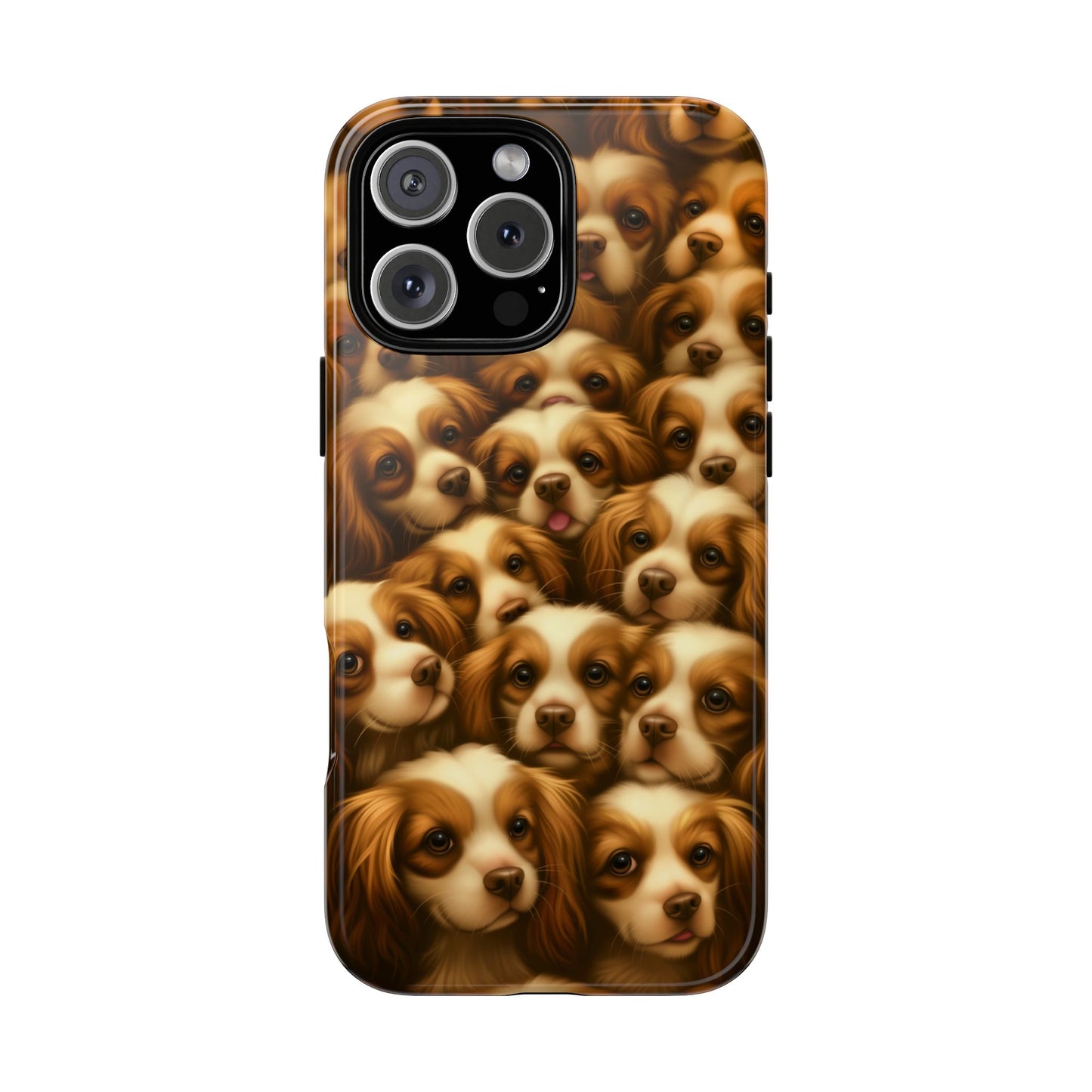 Cavalier King Charles Spaniel Phone Case – Elegant Dog Illustration