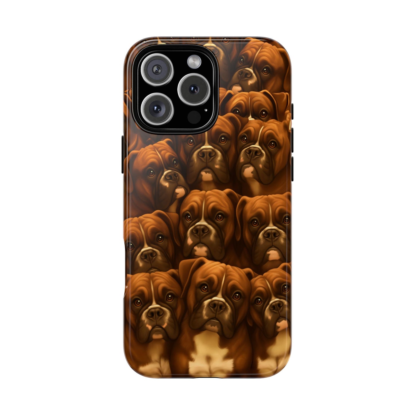 Boxer Dog Portrait Phone Case - Dog Lover Gift